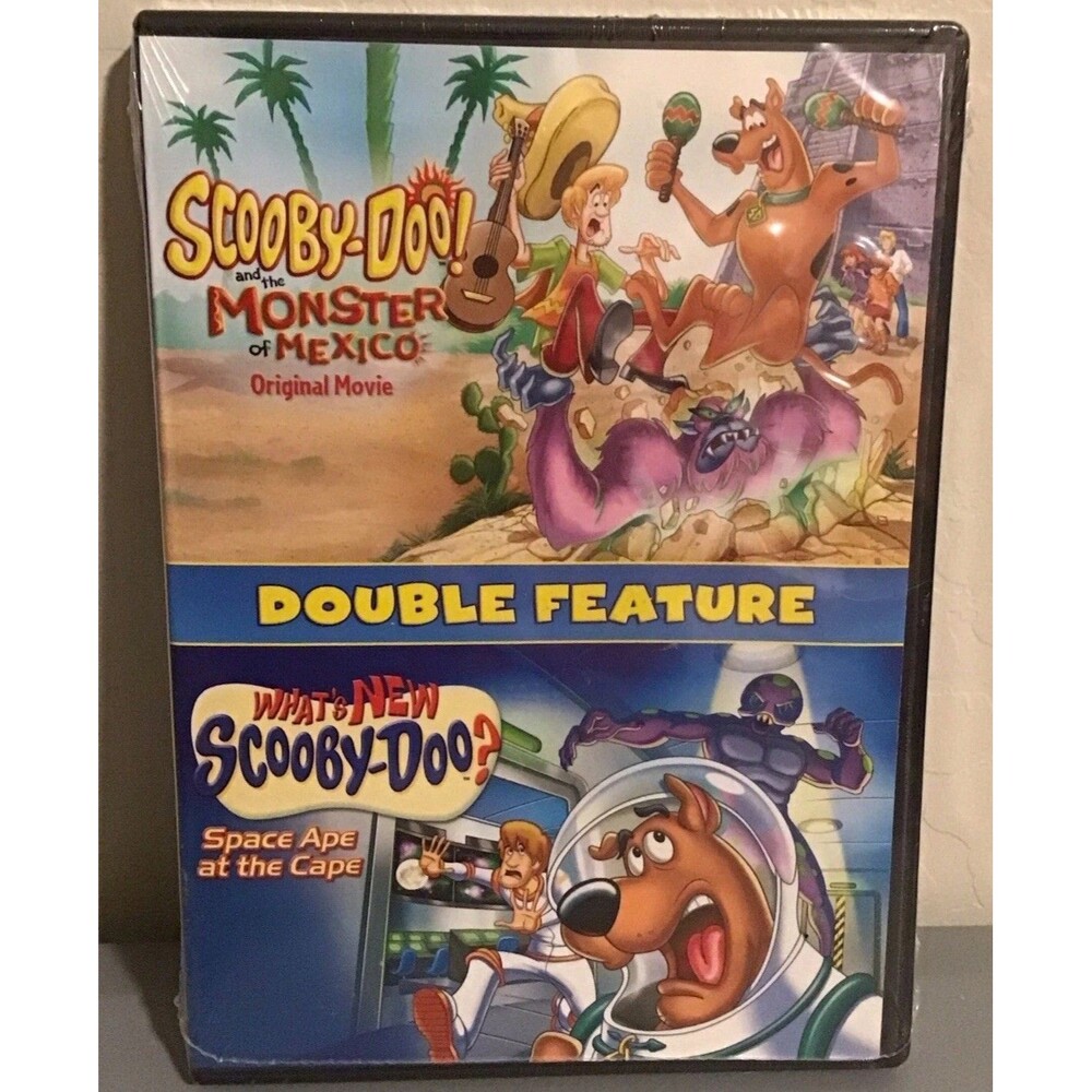 SCOOBY-DOO Double Feature DVD Monster Of Mexico & Space Ape at the Cape SEALED
